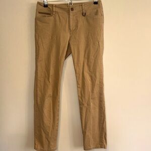 Y2K Vintage Lauren Ralph Lauren Low Rise Tan Pants size 2P Classic Western Style